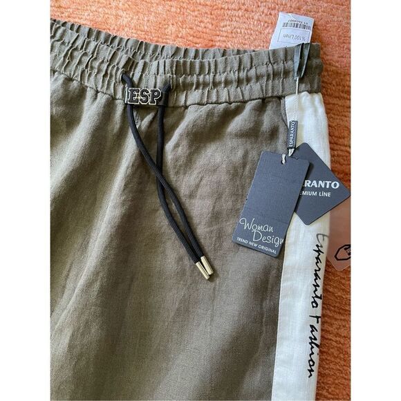 NWT ESPARANTO Linen pants from a European designer - Picture 3 of 10